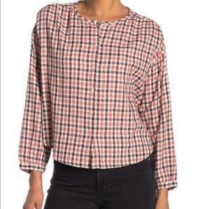 Madewell plaid shirt